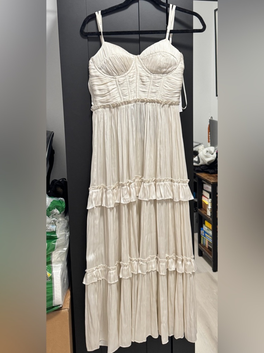 NWT Aqua pearl Maxi Dress